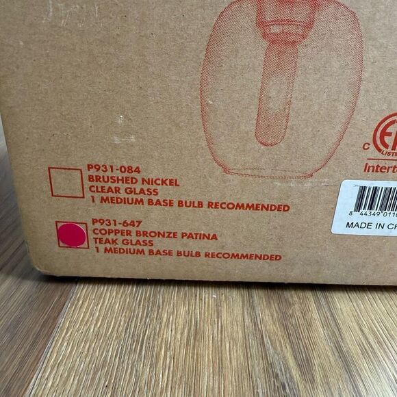 NIB George Kovacs P931-647 Bubble One Light Pendant Copper Bronze Patina $200 - Picture 9 of 11